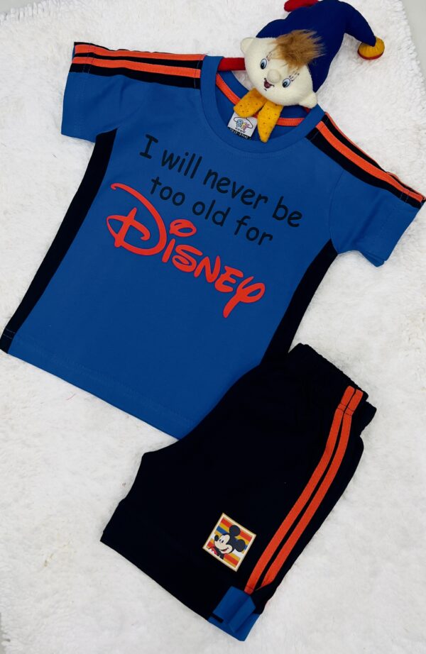 Mickey Mouse T-Shirt And Shorts For Boys